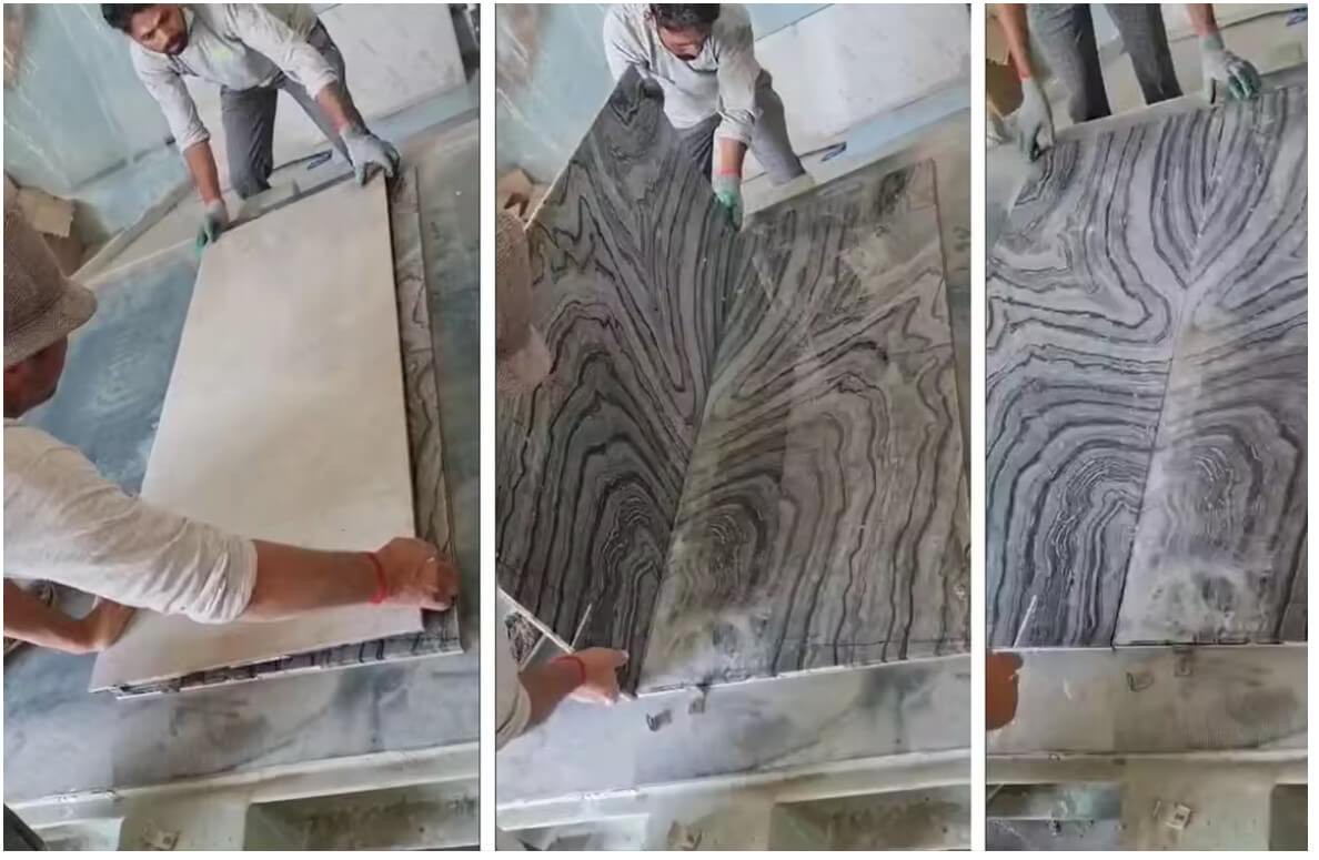 Marble Slab Cut Marble Horizontal Band Saw Slicing Machine